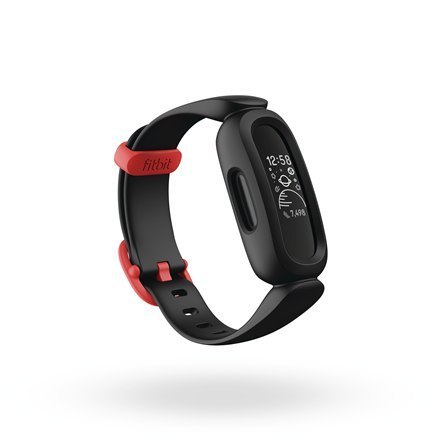 Fitbit | Ace 3 | Fitness tracker | OLED | Touchscreen | Waterproof | Bluetooth | Black/Racer Red