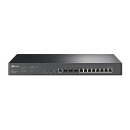 TP-LINK | Router Omada VPN z portami 10G | ER8411 | Mbit/s | 10/100/1000 Mbit/s | Porty Ethernet LAN (RJ-45) 8 | Obsługa sieci m