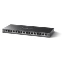 TP-LINK TL-SG116P 16-portowy gigabitowy przełącznik biurkowy z 16 portami PoE+ | TP-LINK | 16-portowy gigabitowy przełącznik biu