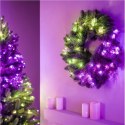 Twinkly Pre-lit Wreath Smart LED 50 RGBW (Multicolor + White) Twinkly | Pre-lit Wreath Smart LED 50 | RGBW - 16M+ colors + Warm