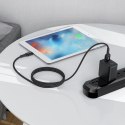 Kabel przewód MFI do iPhone USB - Lightning 2.4A 1.8m czarny