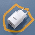 Ładowarka sieciowa GaN 33W PPS USB-C USB-A biała