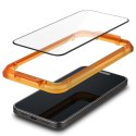 Szkło hartowane ALM Glass FC na iPhone 15 Pro czarne - ZESTAW 2 szt.