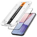 Szkło hartowane Glas.tR EZ Fit FC na iPhone 15 Pro czarne