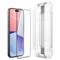 Szkło hartowane Glas.tR EZ Fit FC na iPhone 15 Pro czarne