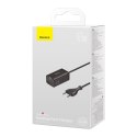 Szybka ładowarka sieciowa GaN3 Pro 2x USB-C / 2x USB 65W PD QC + kabel USB-C 1m czarny