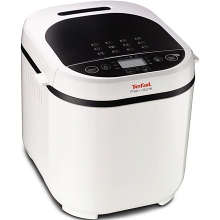 TEFAL | Wypiekacz do chleba | PF210138 | Moc 720 W | Liczba programów 12 | Wyświetlacz LCD | Biały