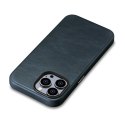 Skórzane etui iPhone 14 Pro Max magnetyczne z MagSafe Oil Wax Premium Leather Case granatowy