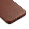 Skórzane etui iPhone 14 magnetyczne z MagSafe Oil Wax Premium Leather Case brąz