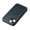 Skórzane etui iPhone 14 magnetyczne z MagSafe Oil Wax Premium Leather Case granatowy