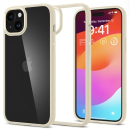 Etui Ultra Hybrid na iPhone 15 Plus beżowe