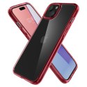 Etui Ultra Hybrid na iPhone 15 Plus czerwone