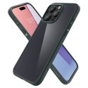 Etui Ultra Hybrid na iPhone 15 Pro Max ciemnozielone