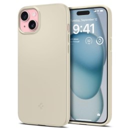 Etui ochronne do iPhone 15 Thin Fit beżowe