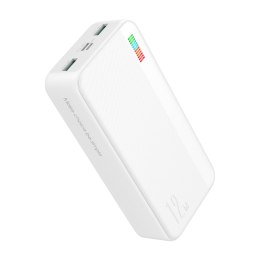 Powerbank 30000mAh Dazzling Series 12W biały