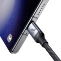 2w1 Kabel przewód Speedy Series USB-C - 2x USB-C 1.5m czarny