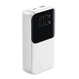 Mini powerbank 10000mAh z wbudowanymi kablami JR-PBC06 30W biały