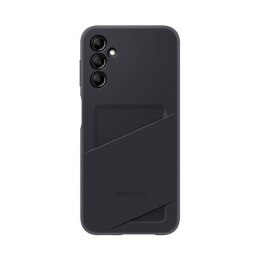 Etui pokrowiec kieszonka na kartę Samsung Galaxy A14 Card Slot Cover czarne