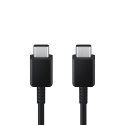 Kabel przewód USB-C - USB-C 3A 480Mb/s 1.8m czarny