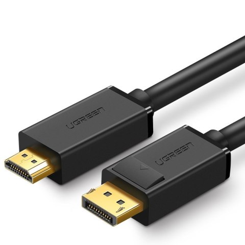 Kabel przewód jednokierunkowy z DisplayPort na HDMI 4K 30Hz 32 AWG 2 m czarny