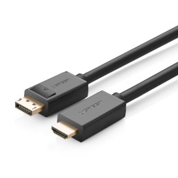 Kabel przewód jednokierunkowy z DisplayPort na HDMI 4K 30Hz 32 AWG 2 m czarny