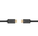 Kabel przewód jednokierunkowy z DisplayPort na HDMI 4K 30Hz 32 AWG 2 m czarny