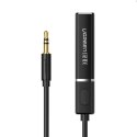 Transmiter Bluetooth 5.0 bezprzewodowy adapter audio 3.5 mm mini jack czarny