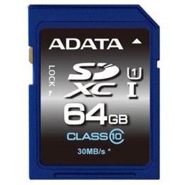 ADATA | Premier | 64 GB | SDHC | Pamięć flash klasy 10 | Nie