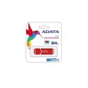 ADATA UV150 64 GB USB 3.0 w Kolorze Czerwonym