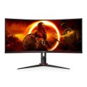 Monitor AOC CU34G2XP/BK 34" VA 3440x1440px 21:9 1ms Czarny 2x HDMI 180Hz