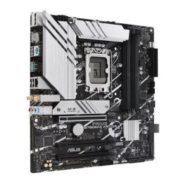 Asus | PRIME B760M-A WIFI D4 | Gniazdo procesora LGA1700 Socket | Typ chipsetu Intel B760 | Obsługa technologii pamięci RAM DDR4