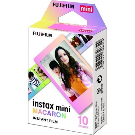 Fujifilm | Film natychmiastowy Instax Mini Macaron | 86 x 54 mm | Ilość 10