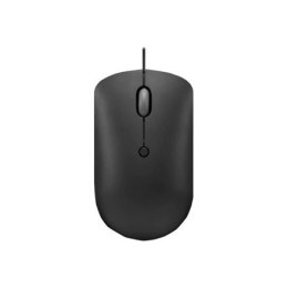 Lenovo | Compact Mouse | 400 | Przewodowa | USB-C | Kruczoczarna