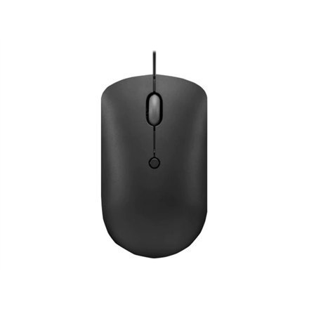 Lenovo | Compact Mouse | 400 | Przewodowa | USB-C | Kruczoczarna