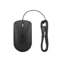 Lenovo | Compact Mouse | 400 | Przewodowa | USB-C | Kruczoczarna