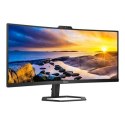 Philips | 34E1C5600HE/00 | 34 cala | VA | 3440 x 1440 pikseli | 21:9 | 4 ms | 300 cd/m² | Czarny | Liczba portów HDMI 1 | 100 Hz