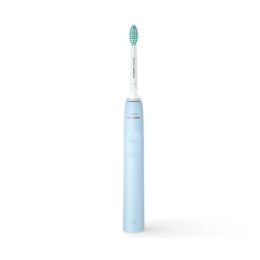 Szczoteczka elektryczna Philips Sonicare HX3651/12 w kolorze jasnoniebieskim - Ładowana, przeznaczona dla dorosłych. W zestawie