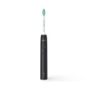 Philips | Sonicare Szczoteczka Elektryczna HX3675/15 do mycia zębów, Czarna/Różowa - 2 szczoteczki, technologia soniczna, ładowa