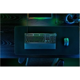 Klawiatura do gier Razer Huntsman V3 Pro przewodowa czarna nordycka z analogowym optycznym przełącznikiem