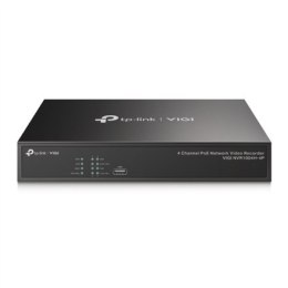 Sieciowy rejestrator wideo TP-LINK | PoE+ | VIGI NVR1004H-4P | 1 | 4-kanałowy