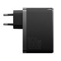 Ładowarka sieciowa PRO 160W GaN GaN5 2x USB-C / USB-A + kabel USB-C czarny