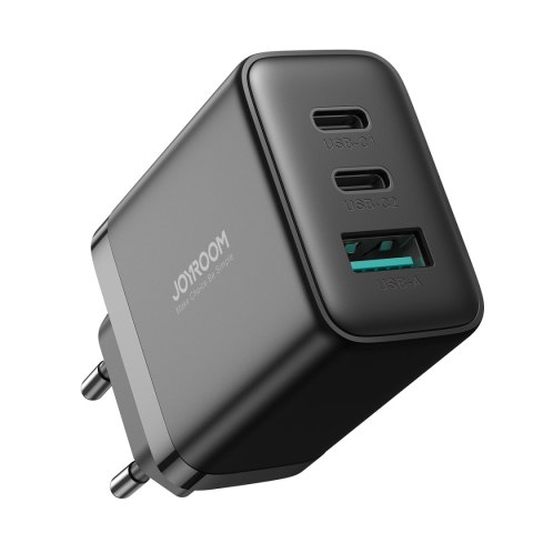 Szybka ładowarka sieciowa 2x USB-C / 1x USB-A 32W czarna