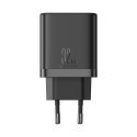 Szybka ładowarka sieciowa 2x USB-C / 1x USB-A 32W czarna