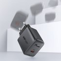 Szybka ładowarka sieciowa USB-C 20W Power Delivery biały