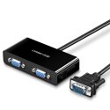 Rozdzielacz ekranów monitorów adapter Video VGA - 2x VGA czarny