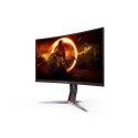 Monitor AOC CQ27G2S/BK | 27 cali | VA | 16:9 | 4 ms | 250 cd/m² | Czarny | Kolor czarny | Ilość portów HDMI 2 | 165 Hz