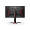 Monitor AOC CQ27G2S/BK | 27 cali | VA | 16:9 | 4 ms | 250 cd/m² | Czarny | Kolor czarny | Ilość portów HDMI 2 | 165 Hz