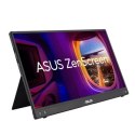 Asus ZenScreen MB16AHV | 15,6 cala | IPS | 16:9 | 5 ms | 250 cd/m² | Czarny | 60 Hz