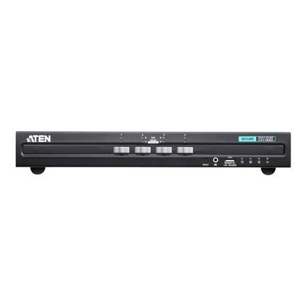 Aten CS1184D-AT-G 4-portowy przełącznik KVM USB DVI Secure, zgodny z PSS PP v3.0 | Aten