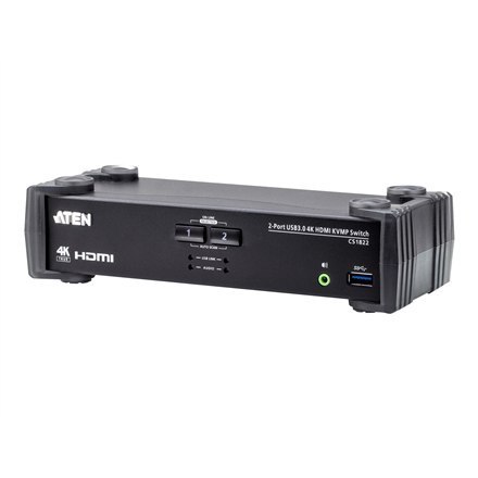 Aten CS1822-AT-G 2-portowy przełącznik KVMP™ USB 3.0 4K HDMI | Aten